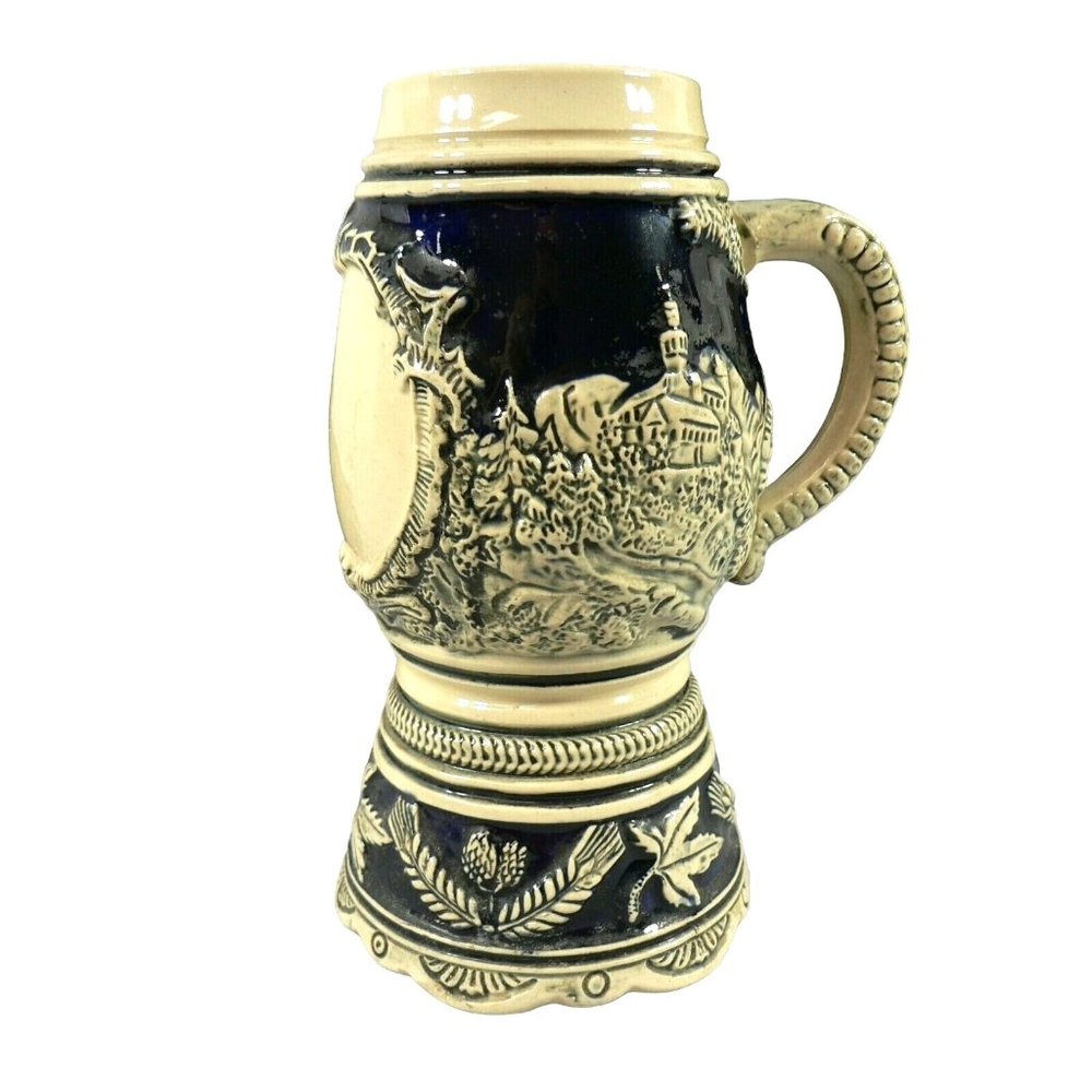 Beer Stein Thewalt Western Germany 1193 Bottom Stamped w/ Hallmark Unlidded.